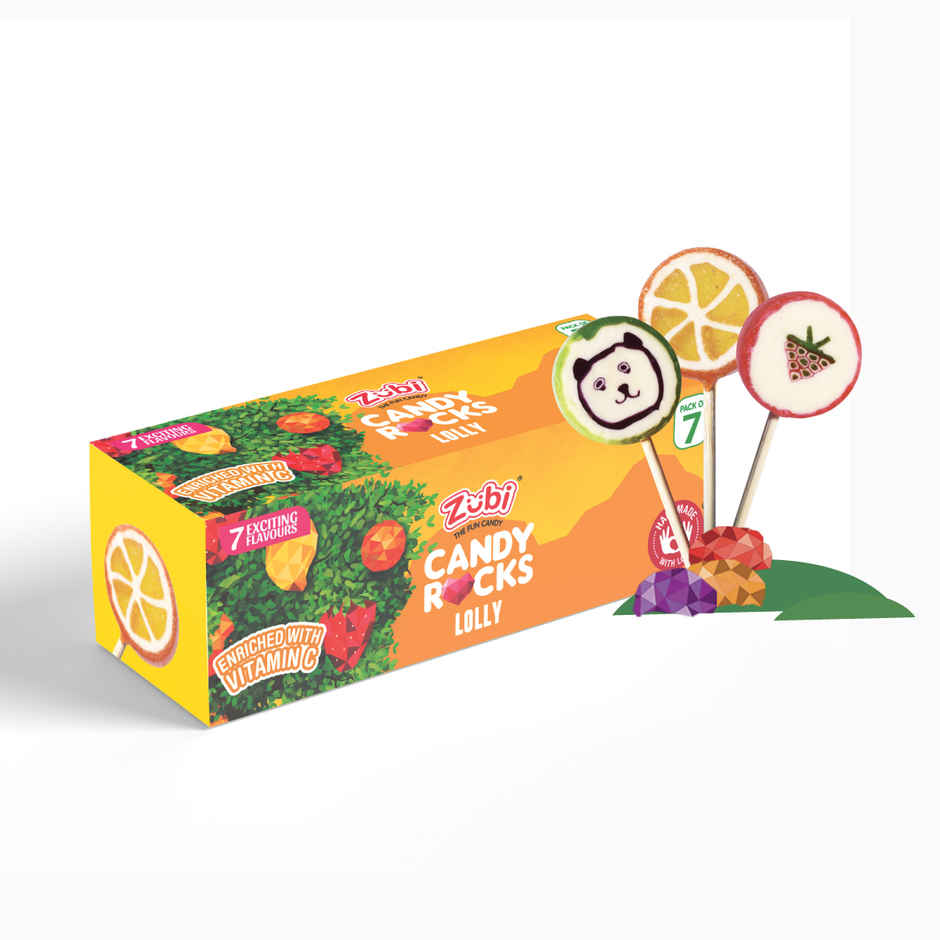 Zubi Candy Rocks Lolly