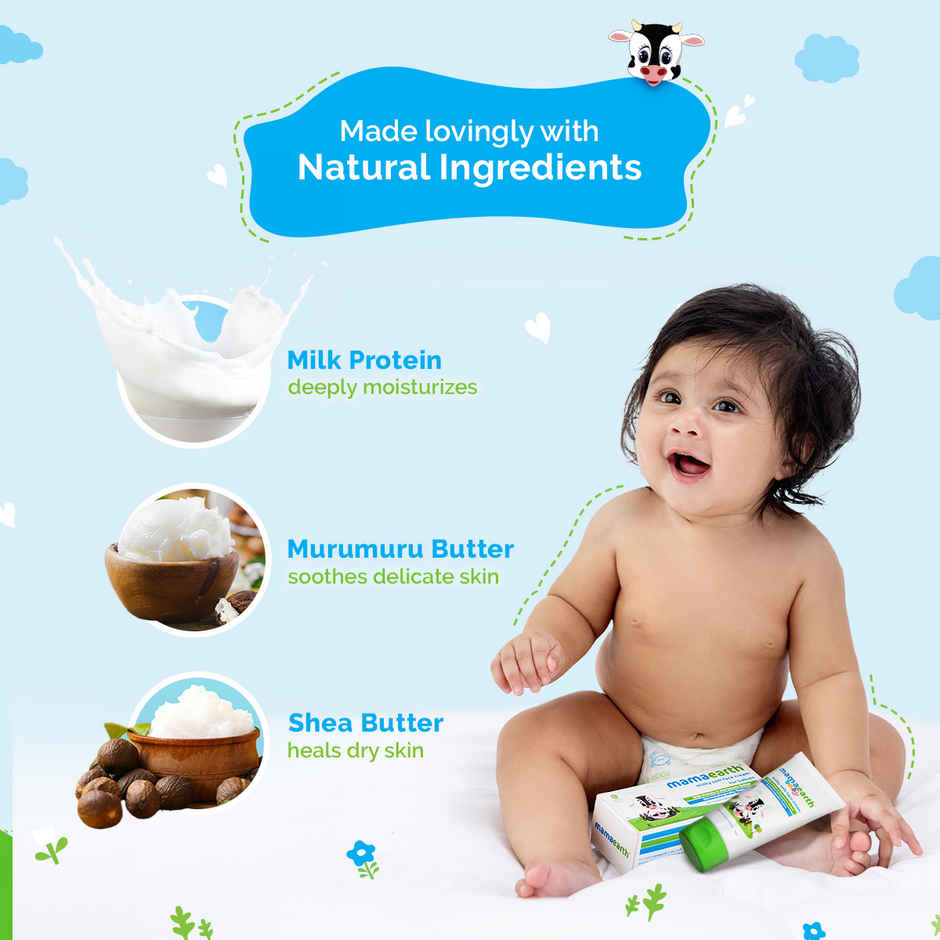 Mamaearth Milky Soft Baby Face Cream With Muru Muru Butter