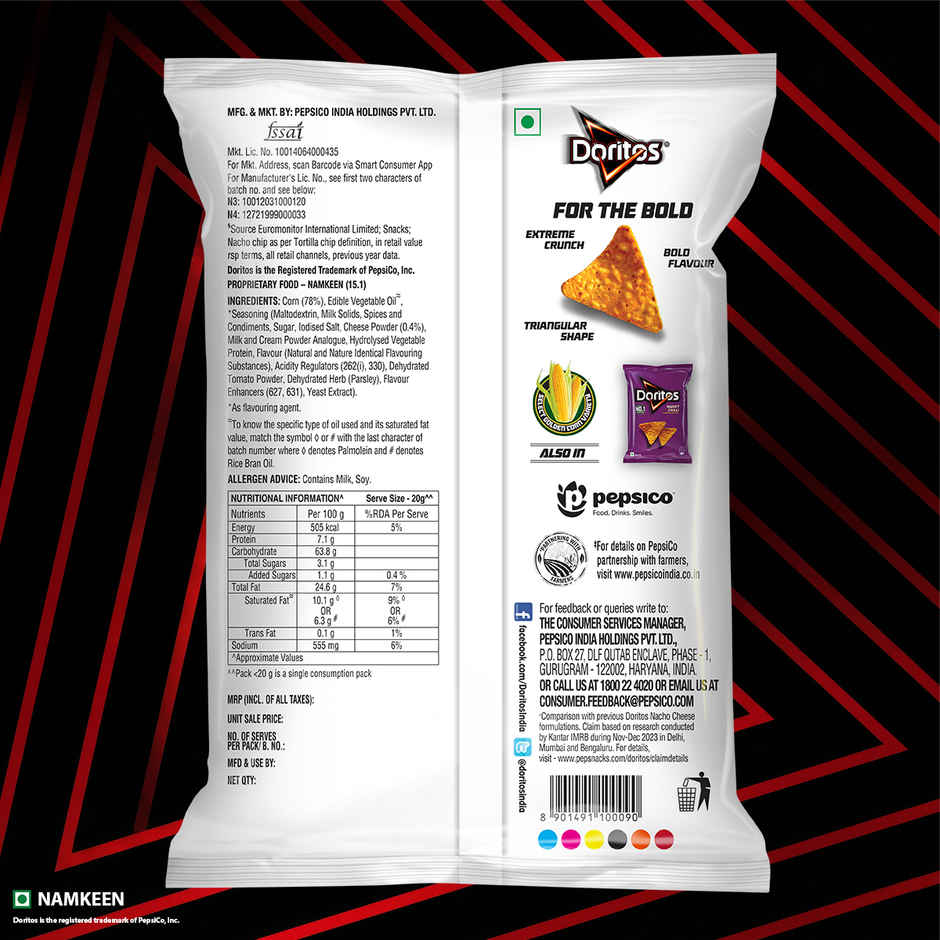 Doritos Nachos Cheese Combo   