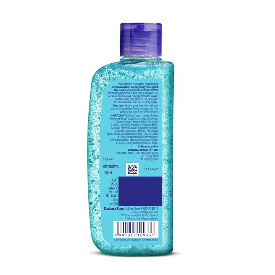 Clean & Clear Morning Energy Aqua Splash Face Wash