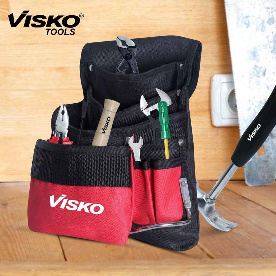 Visko Vlb 016 Tools Pouch with Multiple Side Pockets | Number Of Pockets - 9