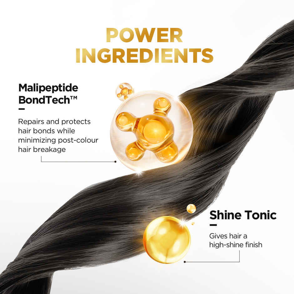 Bblunt Salon Secret High Shine Conditioning Hair Colour | Natural Black