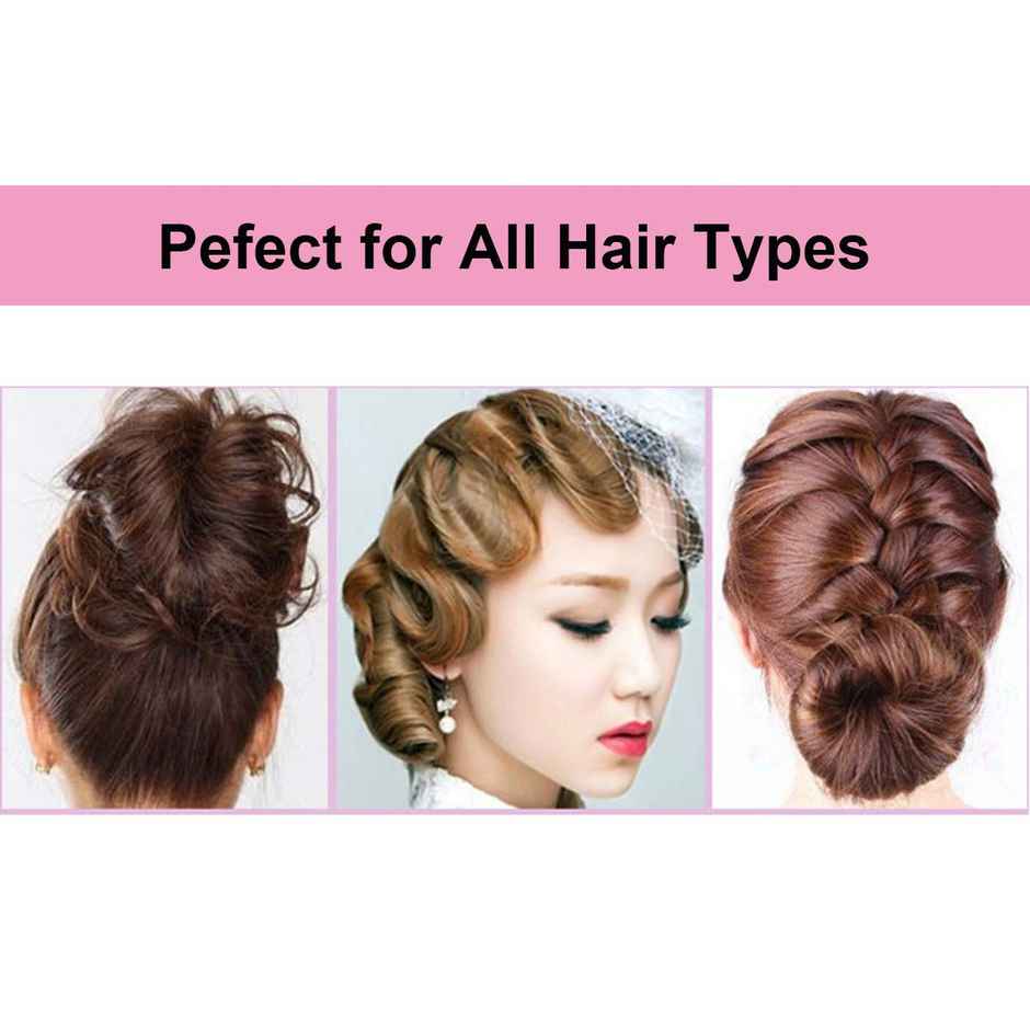 Beautiliss Professional U Shaped Hair Pins for Side Bun, Big Size Thick Black Ball Tip Metal