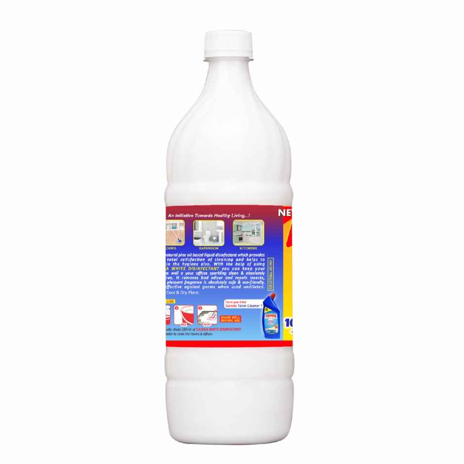 Gainda WHite Disinfectant Phenyle Floor Cleaner