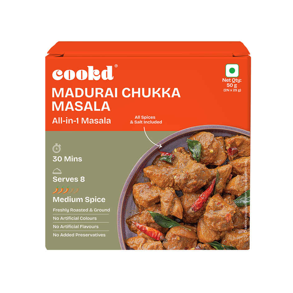 Cookd Madurai Chukka Masala  Combo