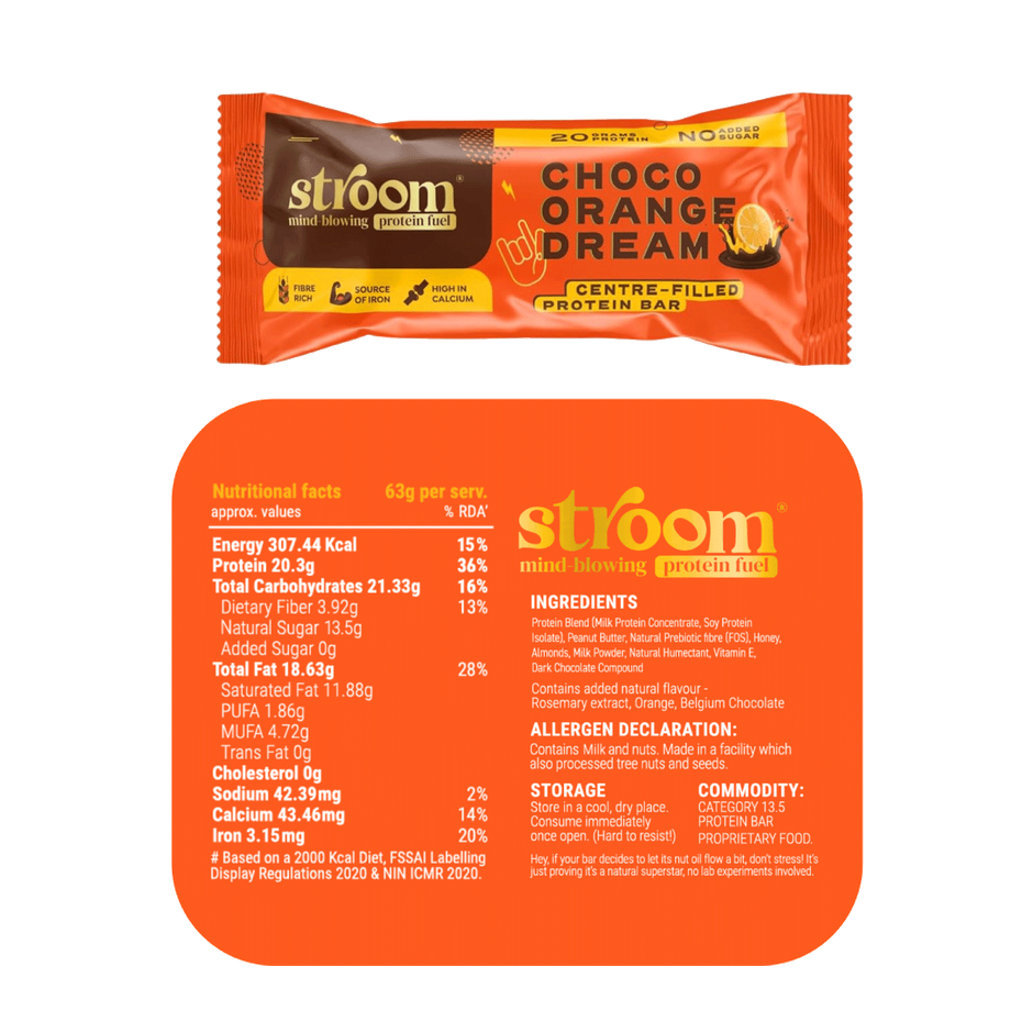 Stroom Choco Orange Dream Protein Bars