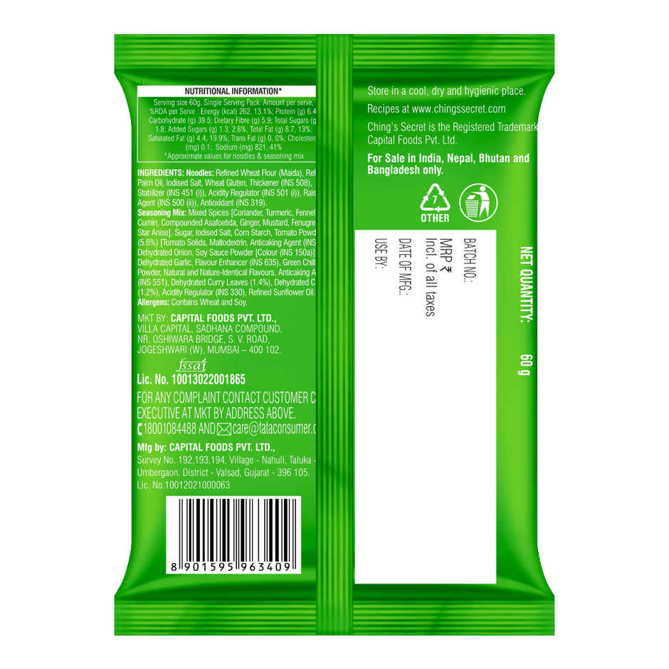 Ching's Secret Singapore Curry Instant Noodles