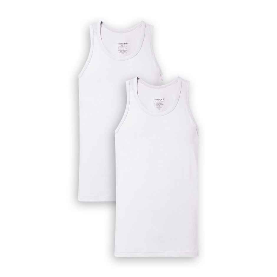 DaMENSCH Men's Vest | Neo-Cotton | Antibacterial Freshness - L
