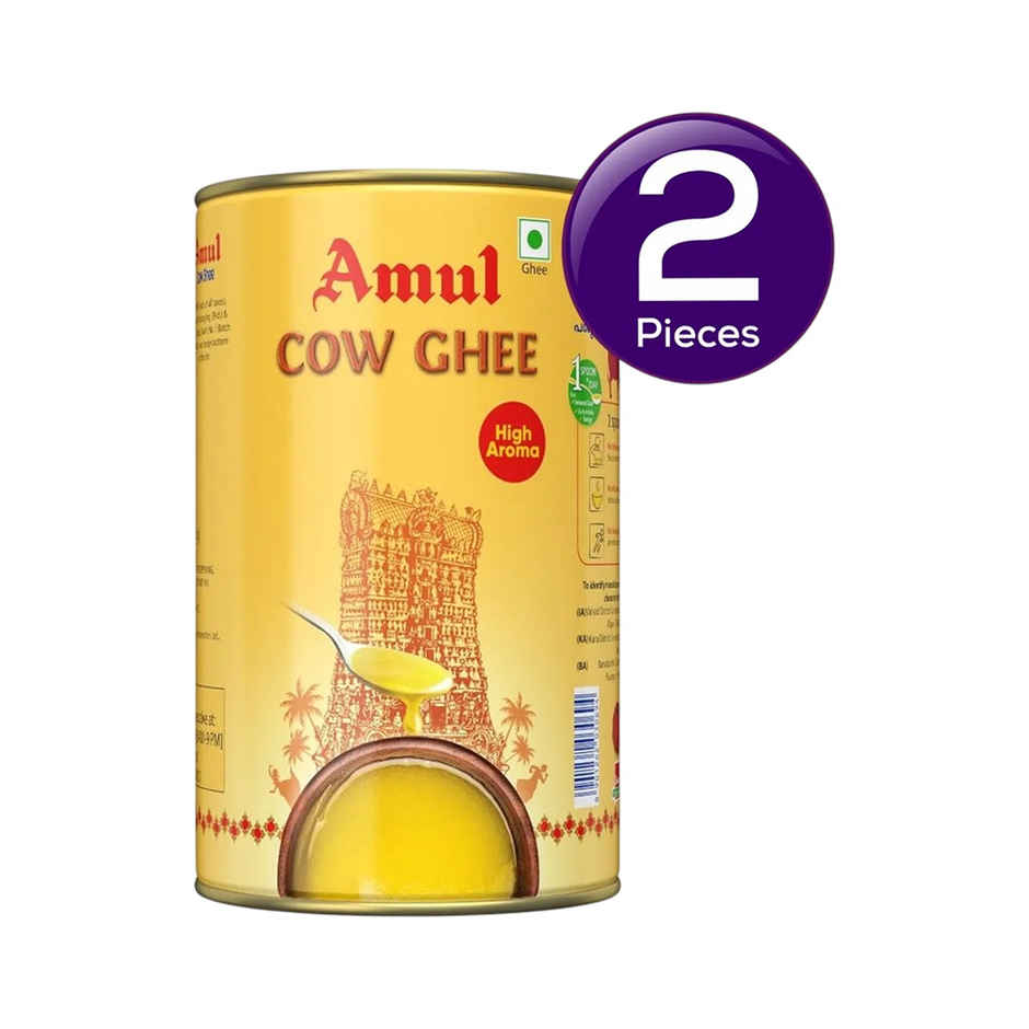 Amul High Aroma Ghee | Tin Combo