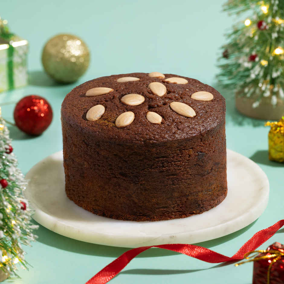Theobroma Christmas Plum Cake | Eggless/Veg