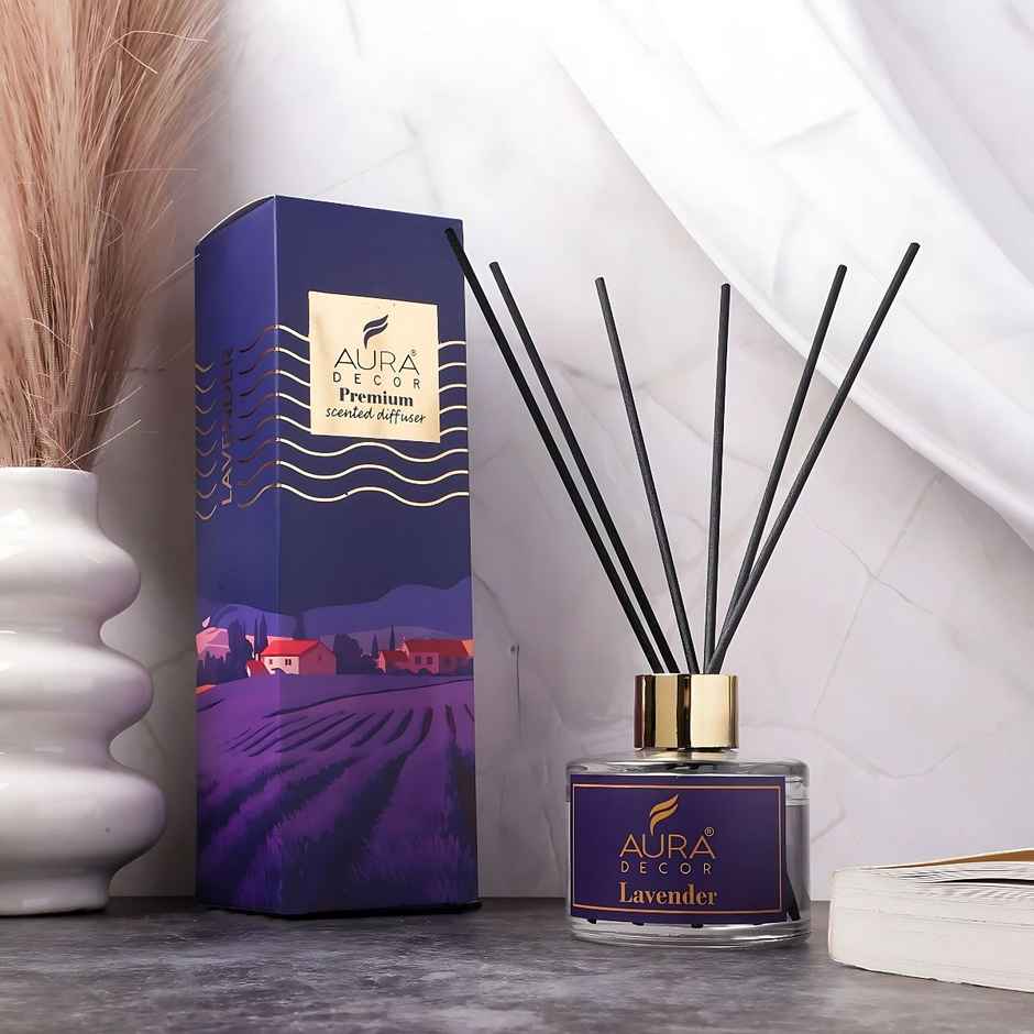 Reed Diffuser Gift Set | Lavender | Aura Decor