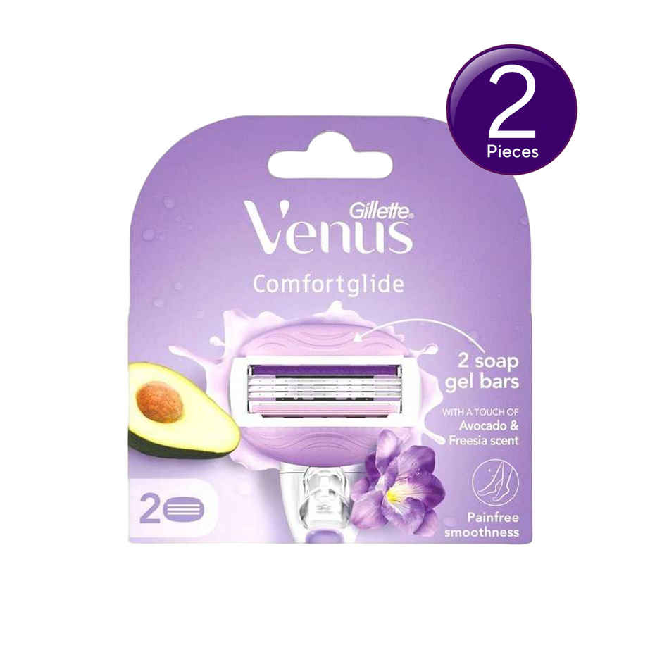 Gillette Venus Comfortglide Hair Removal Razor Blades / Refills / Cartridges Combo
