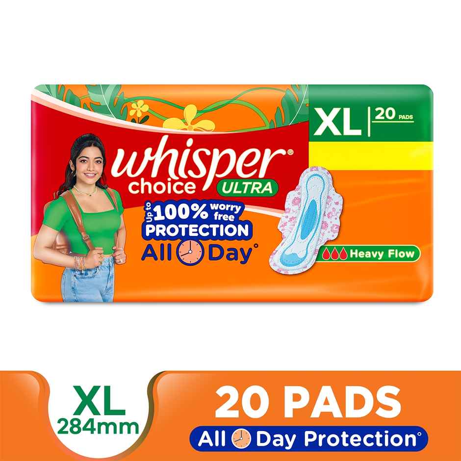 Whisper Choice Ultra XL Sanitary Pads Combo  