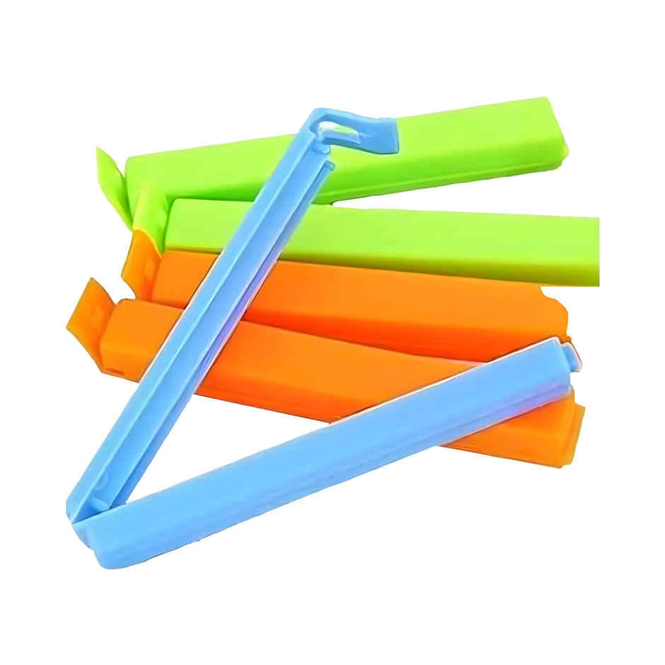 Soham Housewares Food Bag Clips-12 Pcs Set (Assorted)