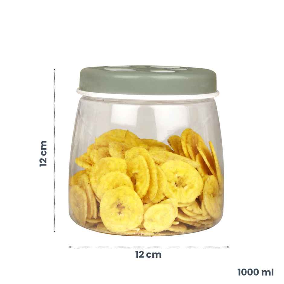 FLAIR Cubics Containers | Green - 1 L