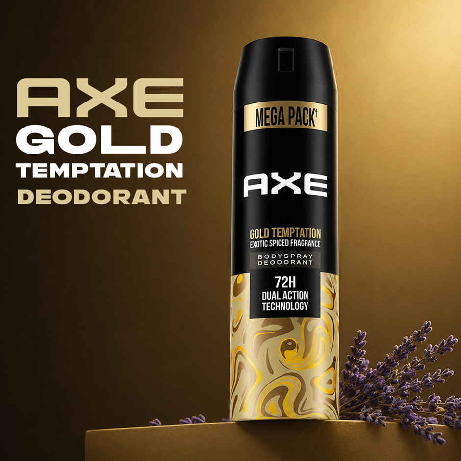 Axe Gold Temptation Deo |Body Spray For Men | Long Lasting Deodrant Spray