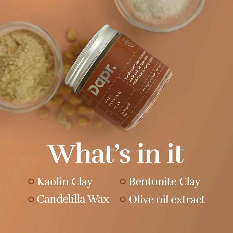 Dapr. Hair Setting Clay