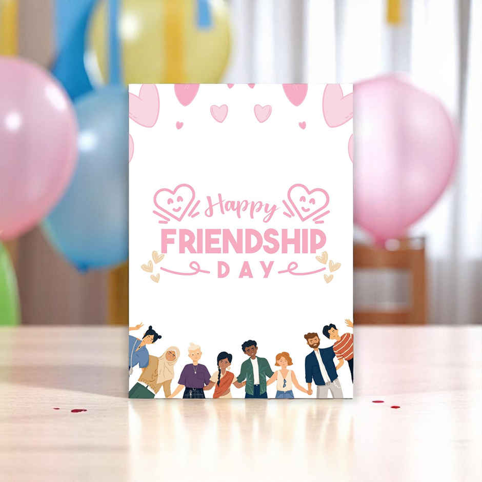 House Of Festivals Friendship Day Greeting Card - Design 13