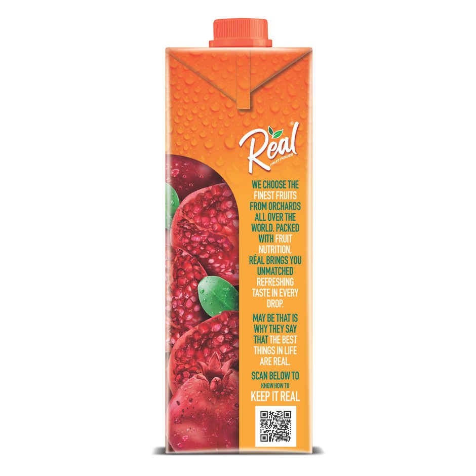 Dabur Real Pomegranate Fruit Juice | Refreshing & Tangy