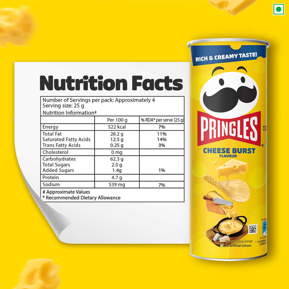 Pringles Cheese Burst