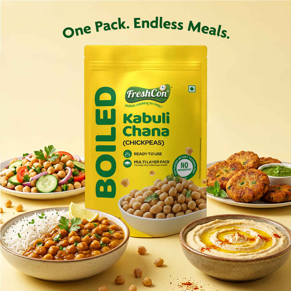 Freshcon Boiled Kabuli Chana | Chickpeas