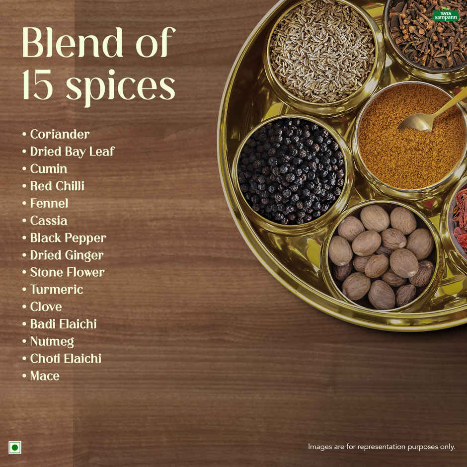 Tata Sampann Garam Masala Powder with Natural Oils Rich Aroma & Flavour