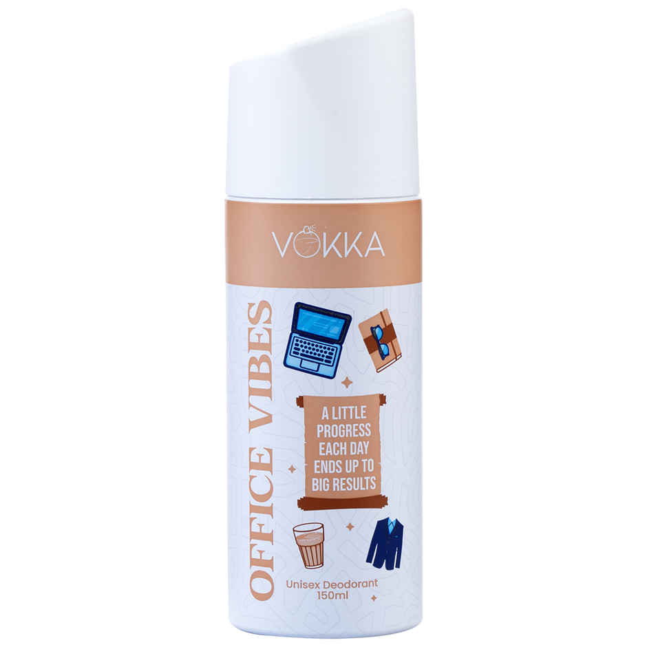 Vokka Office Vibes Deodorant Body Spray Unisex Long Lasting