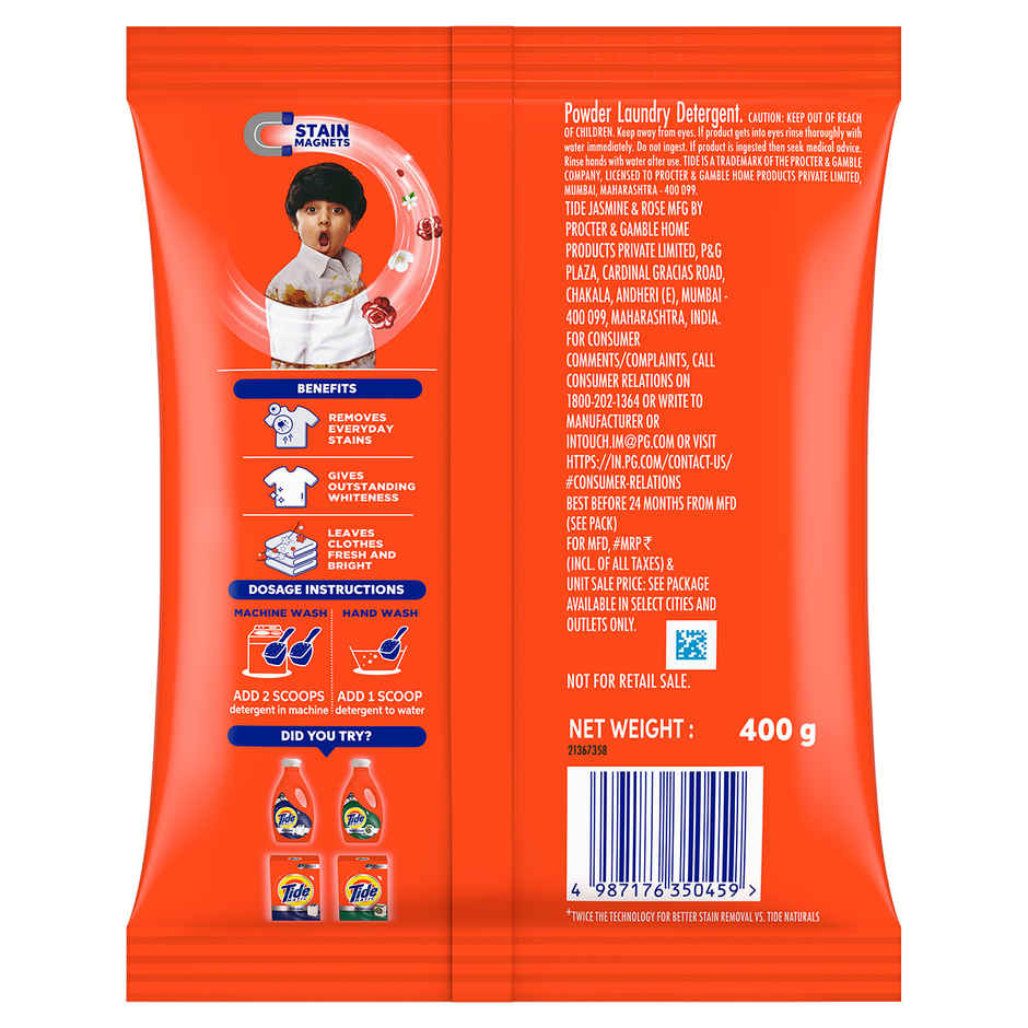 Tide Plus Detergent Washing Powder | Jasmine & Rose