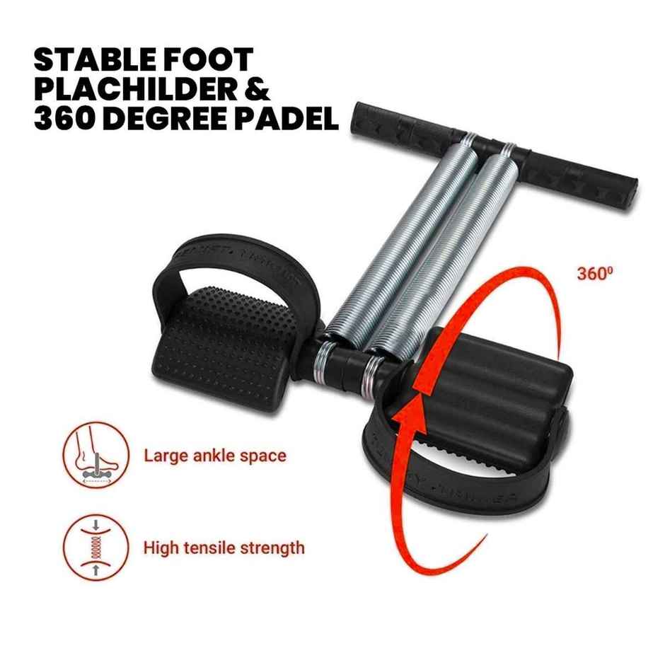 Mayor Tummy Trimmer For Men And Women With Double Steel Spring Muscles And Ab Exerciser