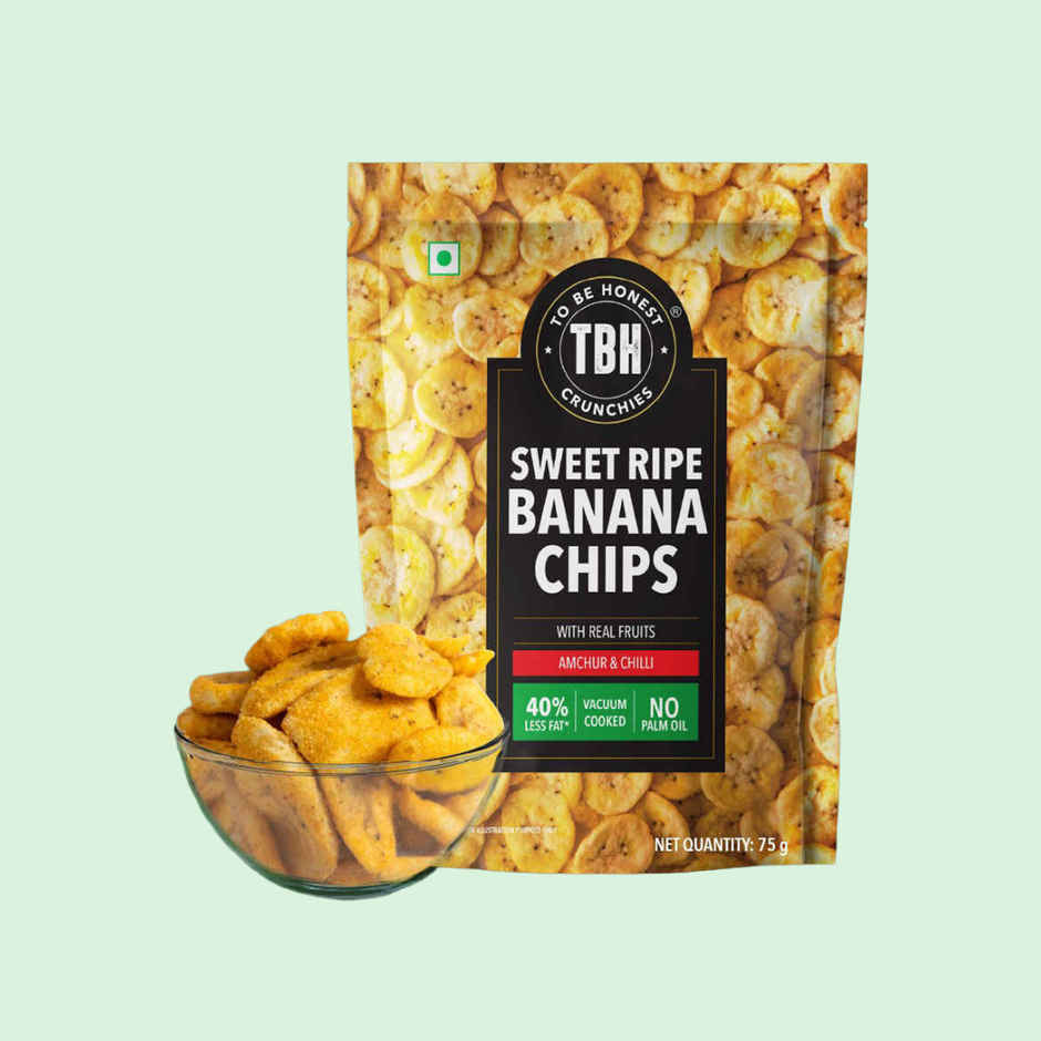 To Be Honest Sweet Ripe Banana With Amchur & Chilli
