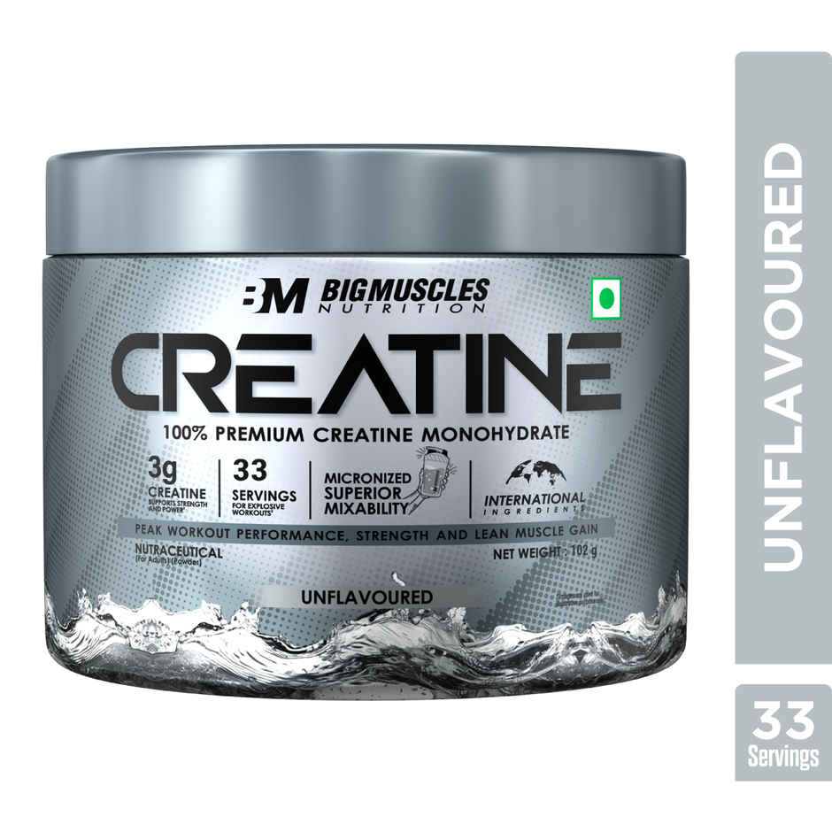 Big Muscles Nutrition Creatine | Pure Creatine Monohydrate