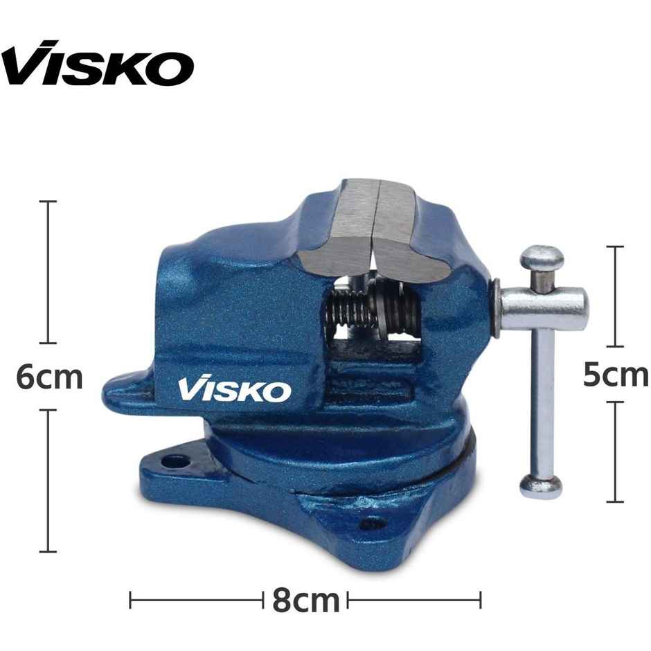 Visko 750 Baby Vise German Type Swivel Base Without Clamp 30Mm Multi Vise Tool