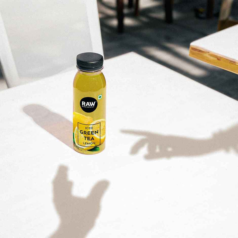 RAW Pressery Iced Green Tea  Lemon  Ice Tea