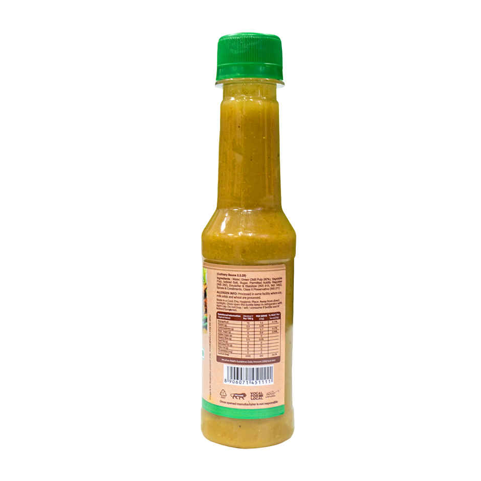 9am Green Chilli Sauce, Hot & Tangy Chilli Dip