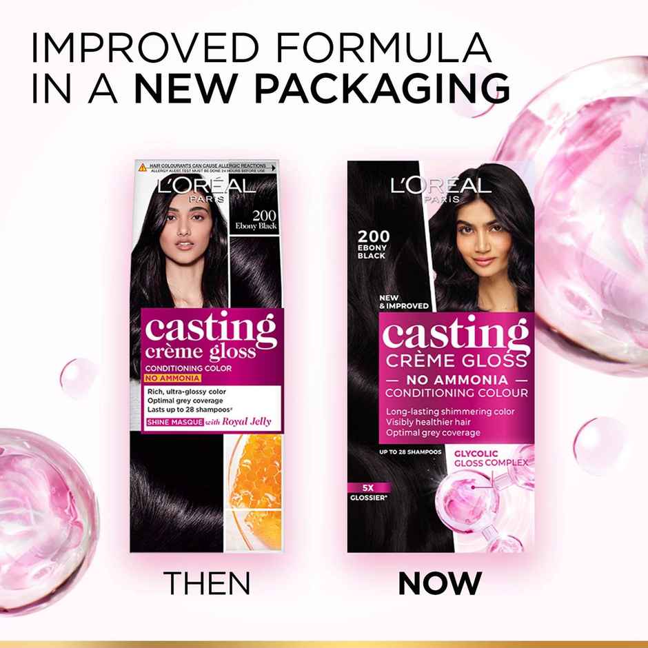 L'Oreal Paris Casting Creme Gloss Small Ebony Black