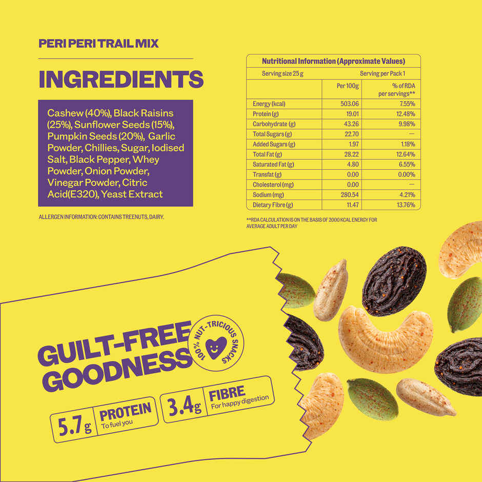 Bolas Peri Peri Trail Mix | Dry Fruit Mix