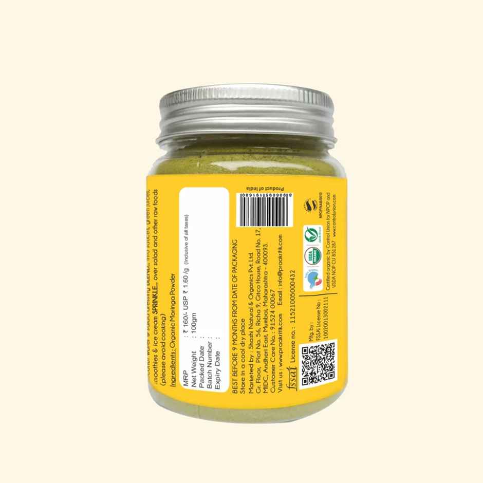 Praakritik Organic Moringa Powder