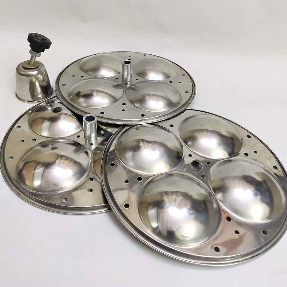 Jassco Stainless Steel Idli Stand 4 Plates