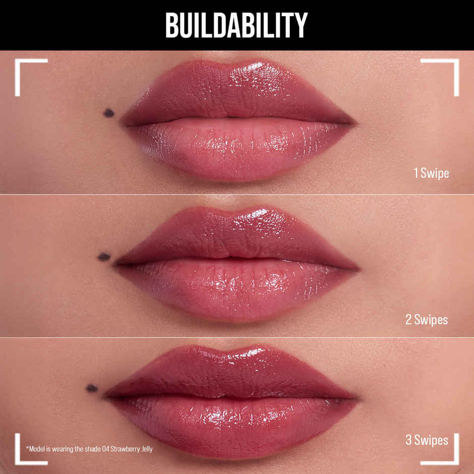 Staze Y.U.M.M.Y Gloss + Tint + Balm with SPF 15 | Glossy Finish | 01 Salted Caramel | 2 gm