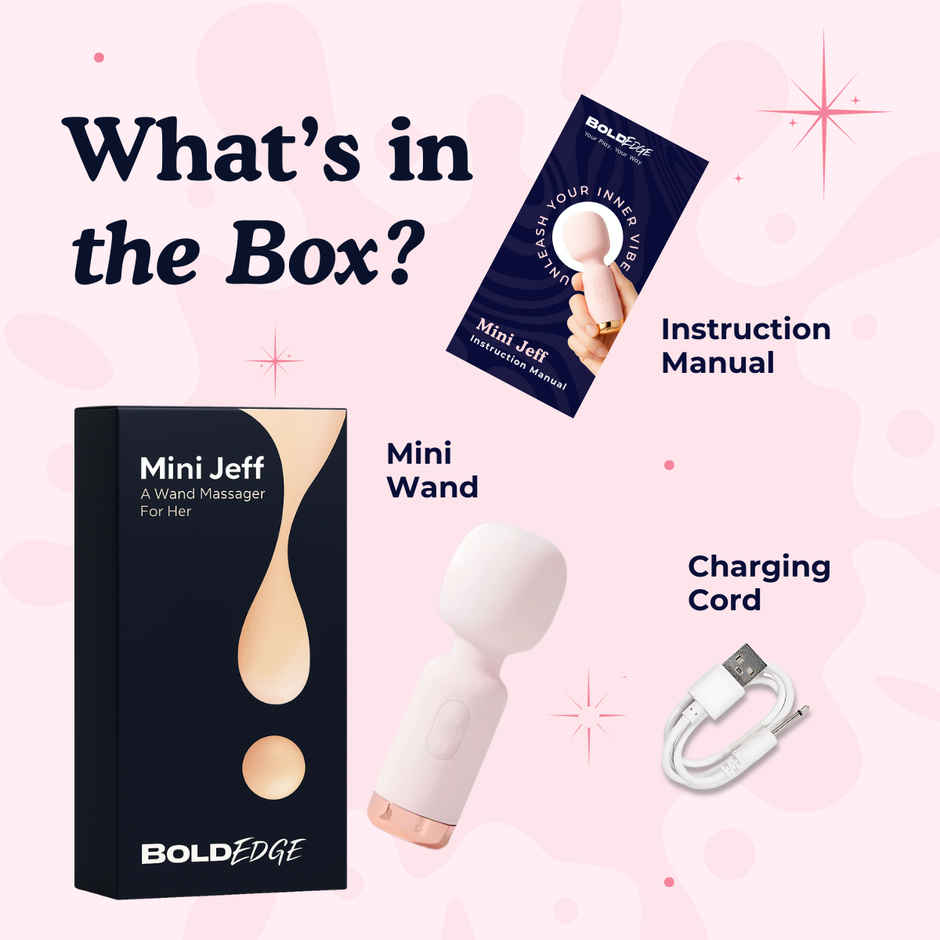 BoldEdge Mini Jeff Wand Personal Massager