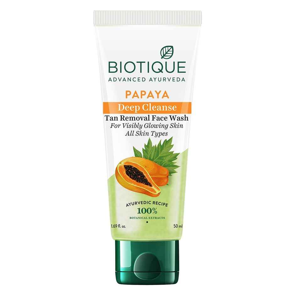 Biotique Papaya Deep Cleanse Face Wash