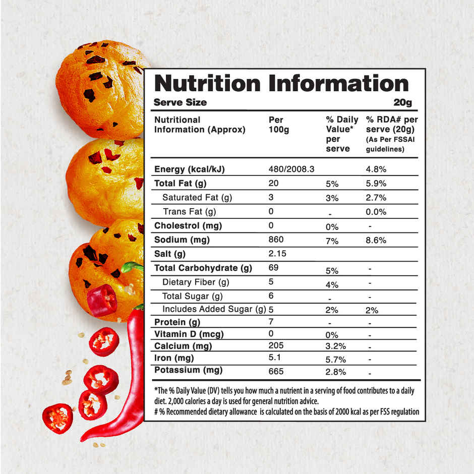 MOM Peri Peri Roasted Makhana