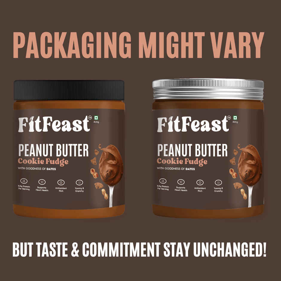FitFeast Cookie Fudge Peanut Butter