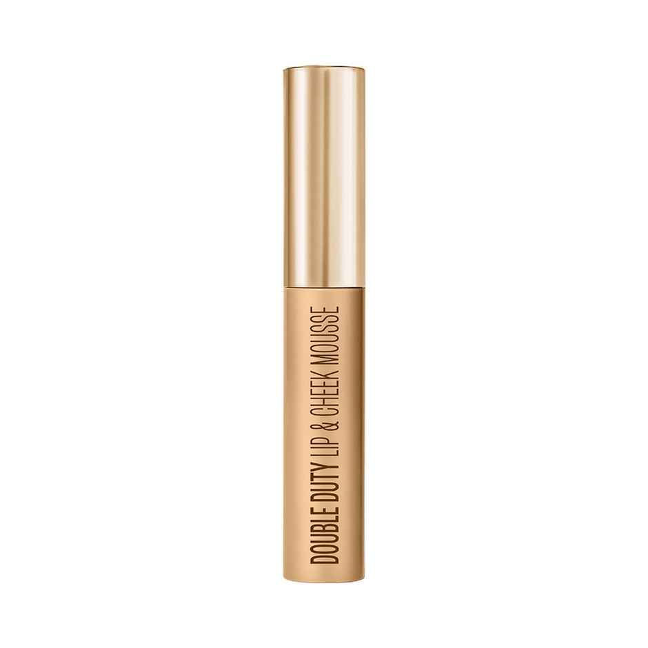 Lakme Double Duty Lip & Cheek Mousse Matte Lipstick & Soft Blush, Rosy Plum
