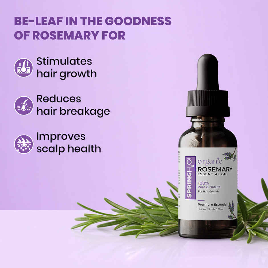 Spring H2O Rosemary Organic Essential Oil