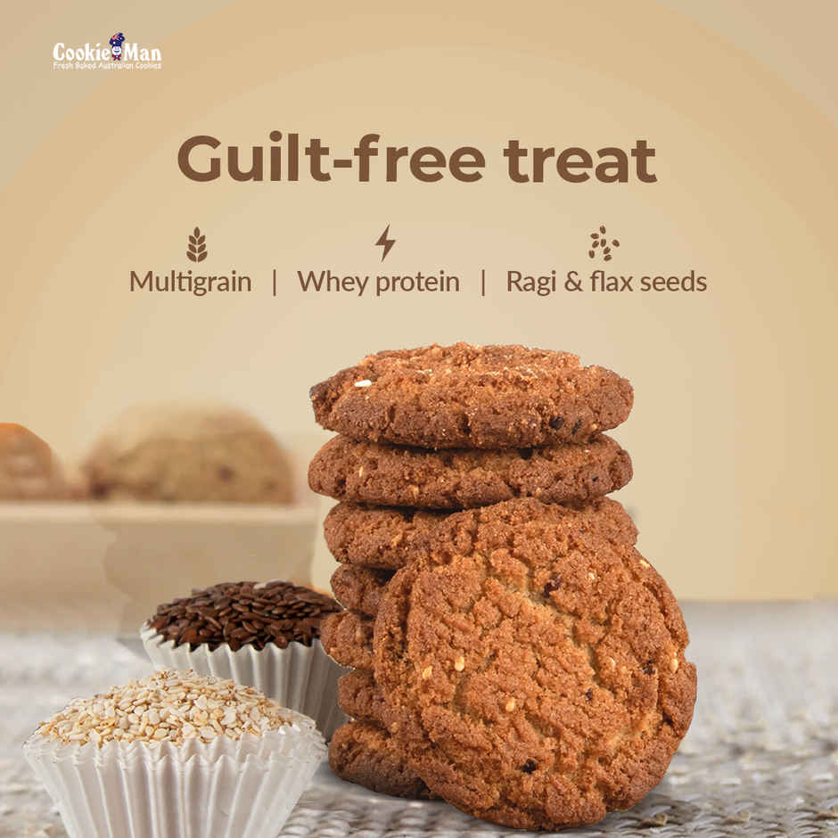 CookieMan Sugar Free Multigrain Protein Cookies