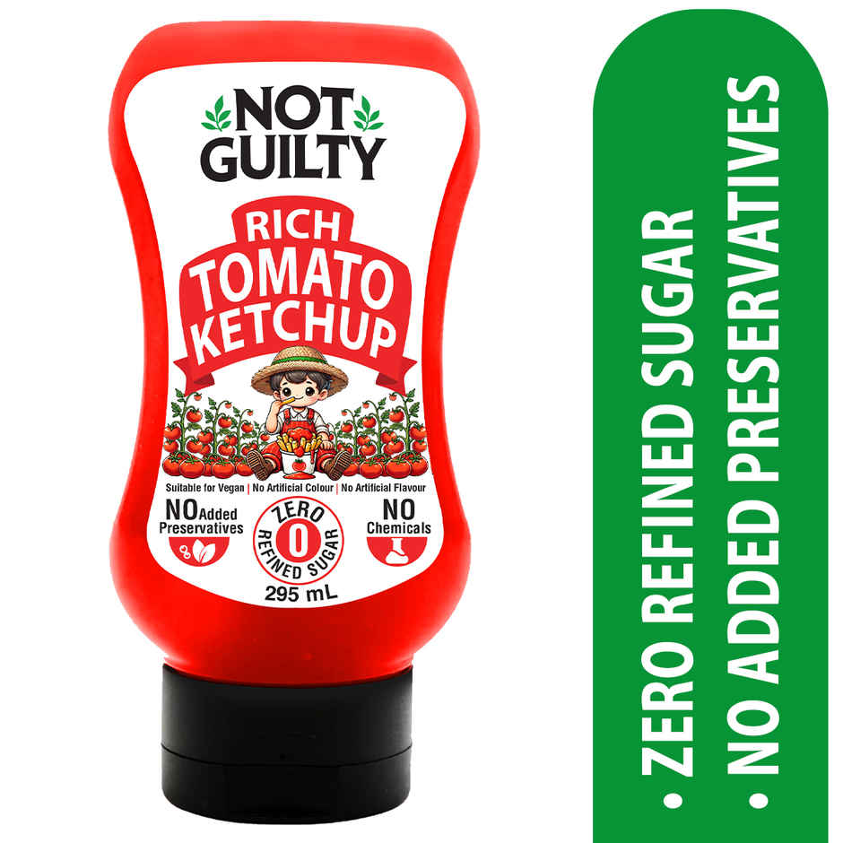 Not Guilty 0% Refined Sugar Tomato Ketchup