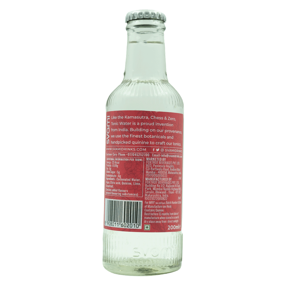 Svami Grapefruit Tonic Water 