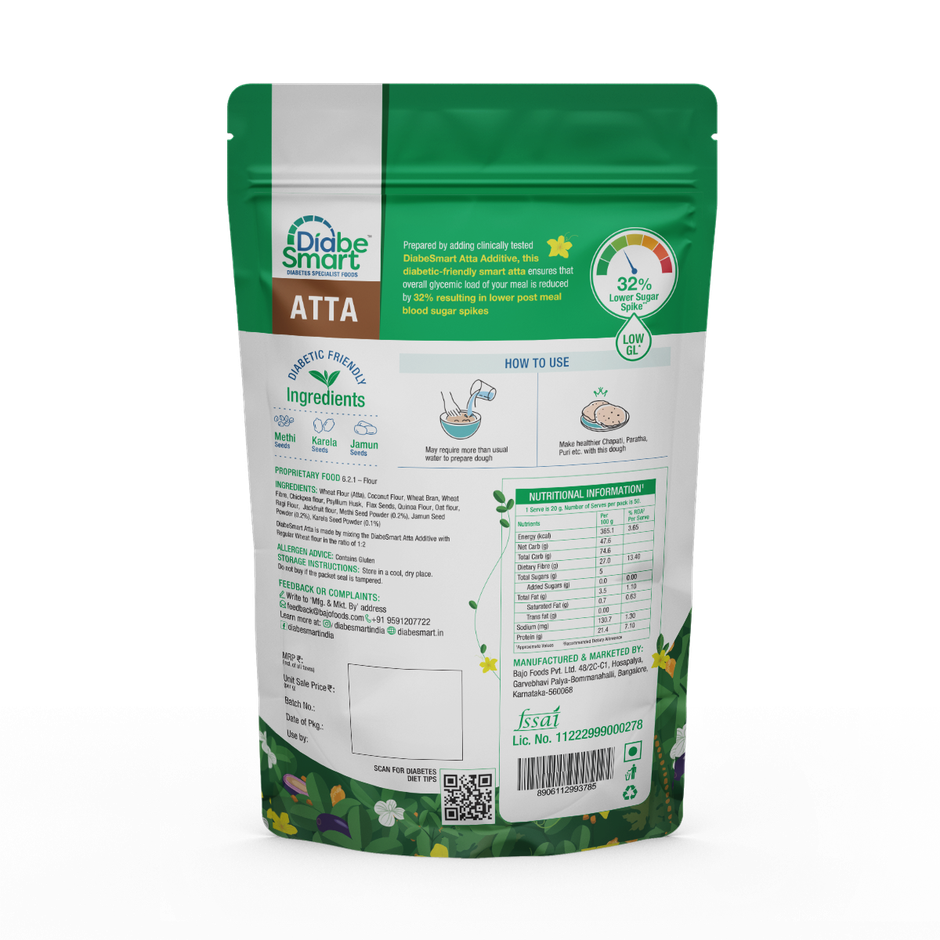 Diabesmart Diabetic Atta