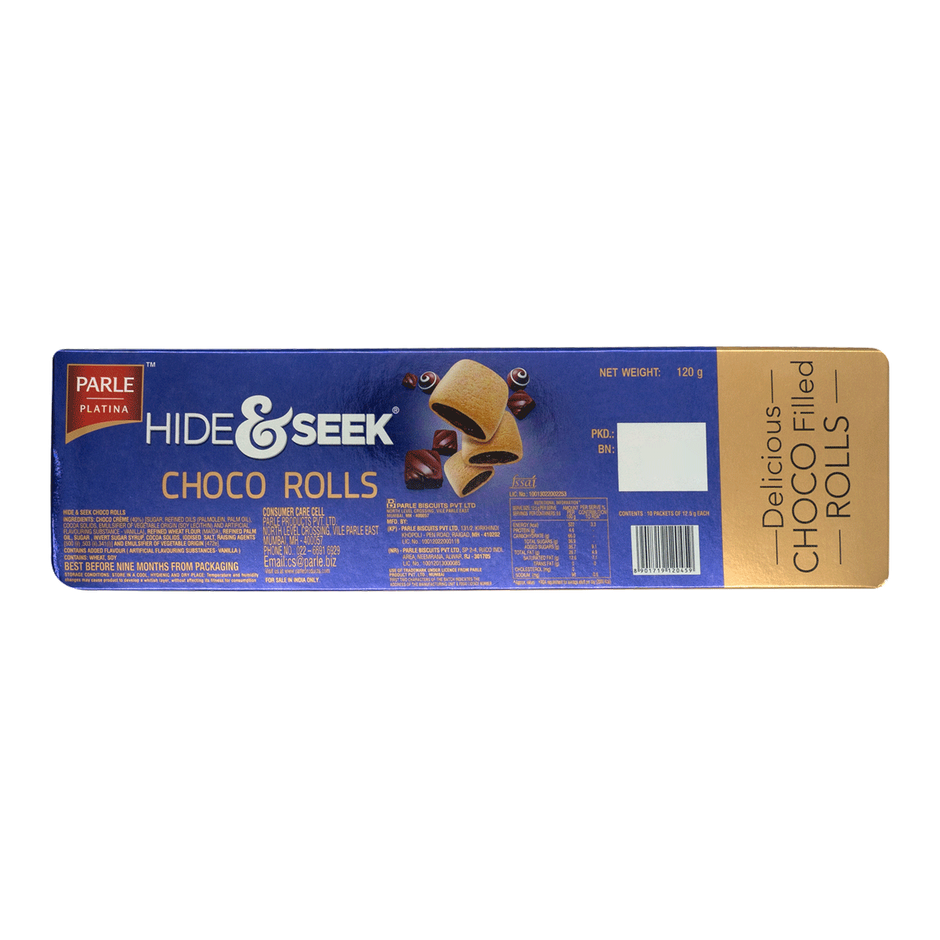 Parle Hide & Seek Choco Rolls